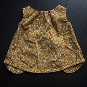 Old Navy Yellow Floral Blouse
